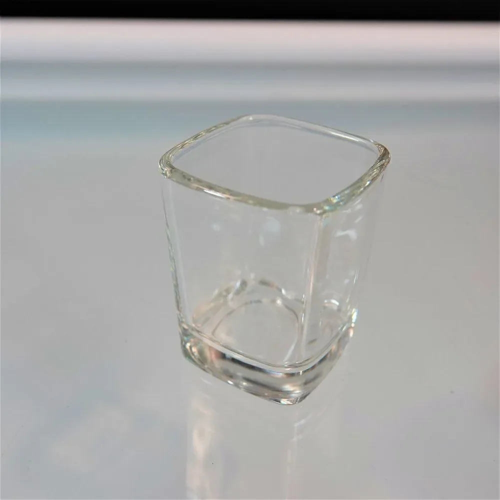 Square Shot Glasses Clear Shooters